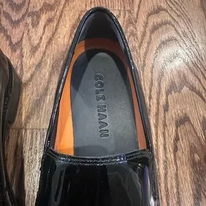Men’s Cole Haan Black Patent Loafers Sz 7 NEW Cole Haan | Shoes | Mens Cole Haan Black Patent Loafers Sz 7  main image 4